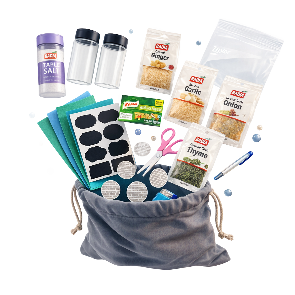Seasoning Essentials Kits for Families Facing Food Insecurity
